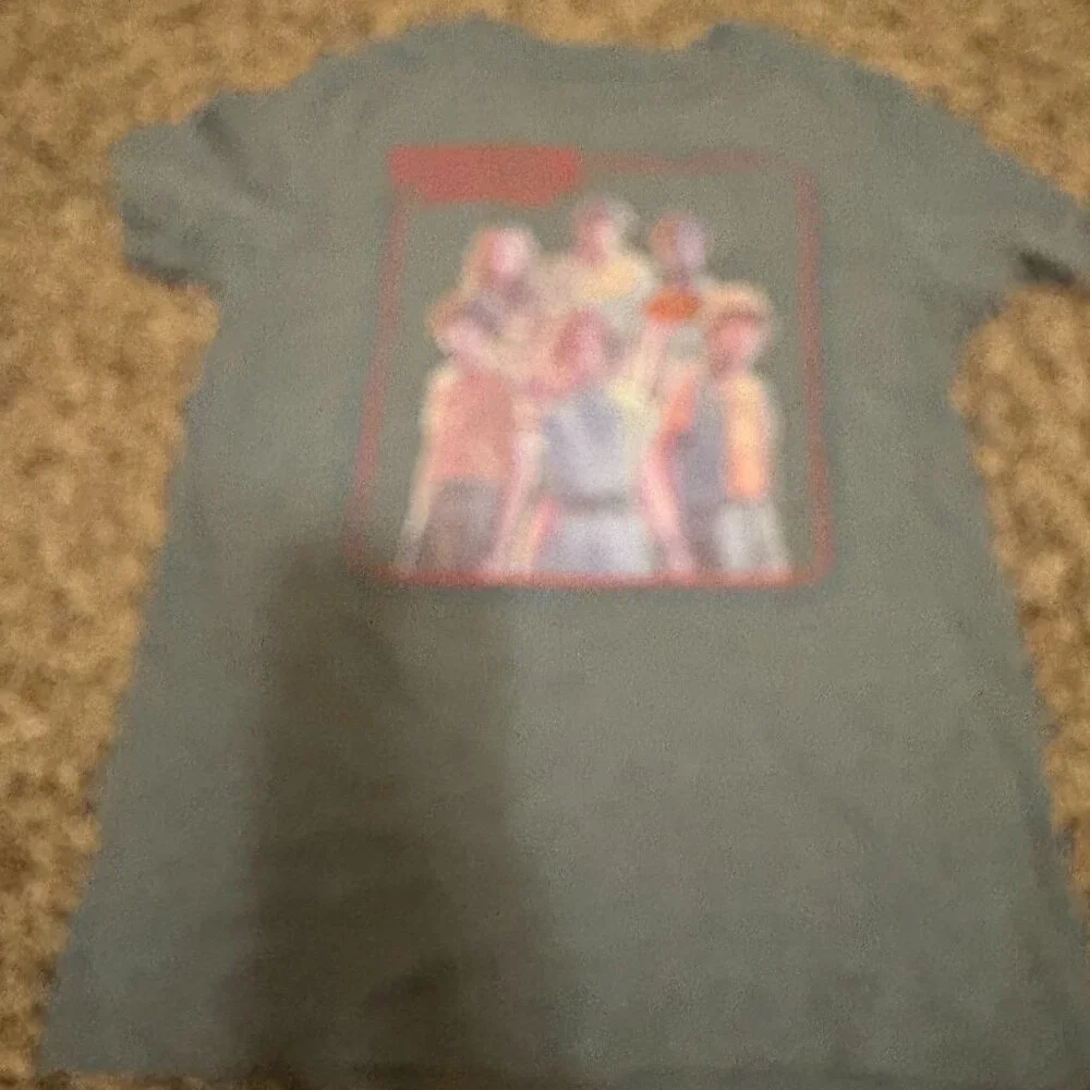 Stranger Things Graphic T Shirt Small 6-7 Old Navy Short Sleeve Gray Cotton